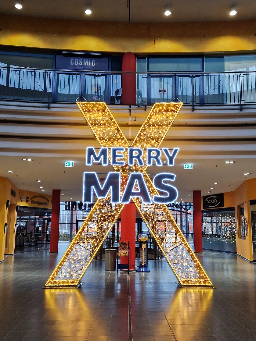 First Christmas Installation